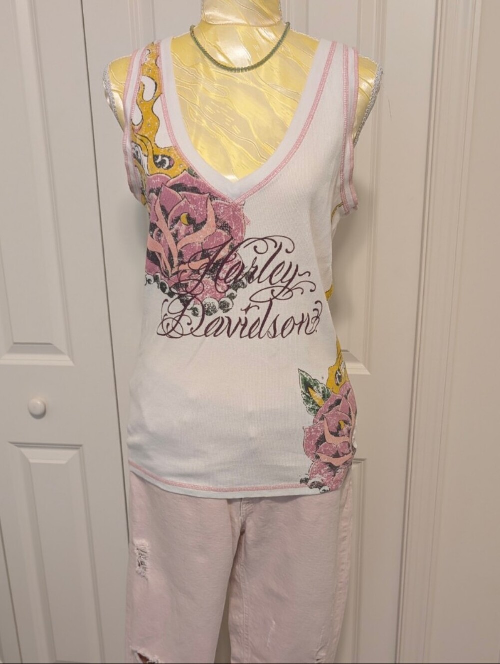 Rare Harley Davidson H-D Ink Tank Top.
